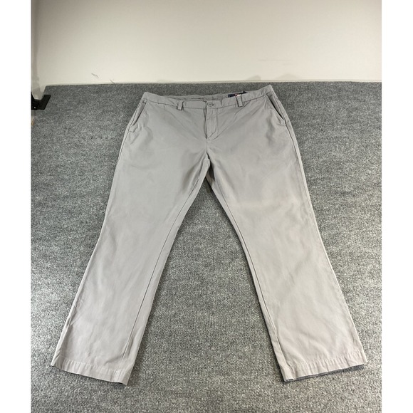 Vineyard Vines Other - Vineyard Vines Men's 40x30 Gray Chino Pants Classic Fit Casual Preppy Golf Stret